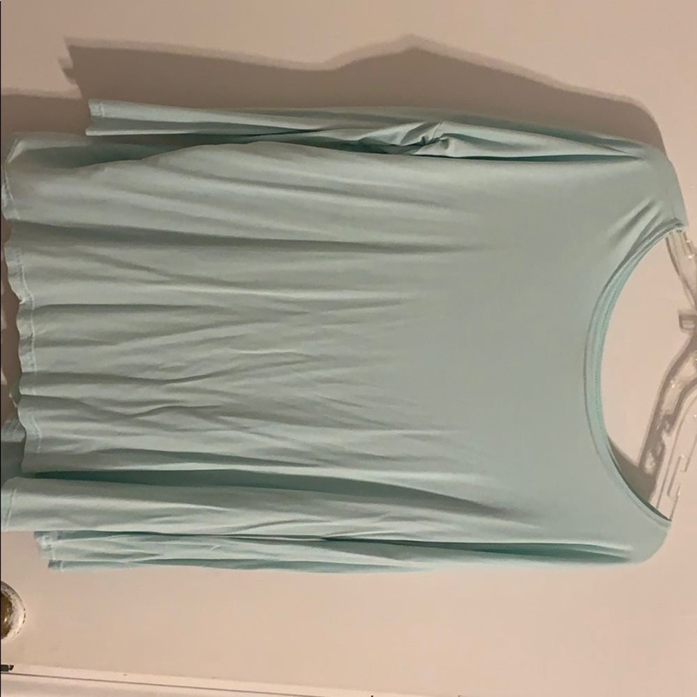 Mint Green Piko Long Sleeve